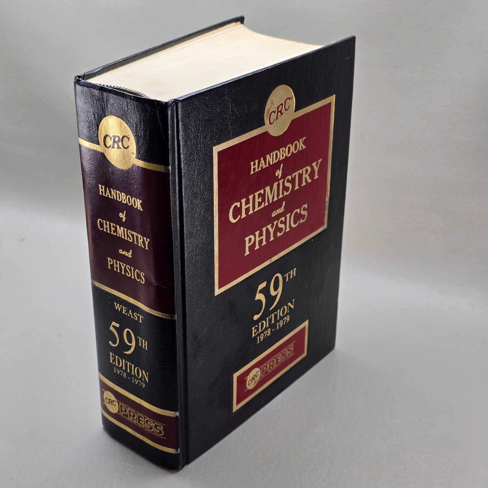 CRC Handbook of Chemistry and Physics 59th Edition 1978 1979 Hardcover