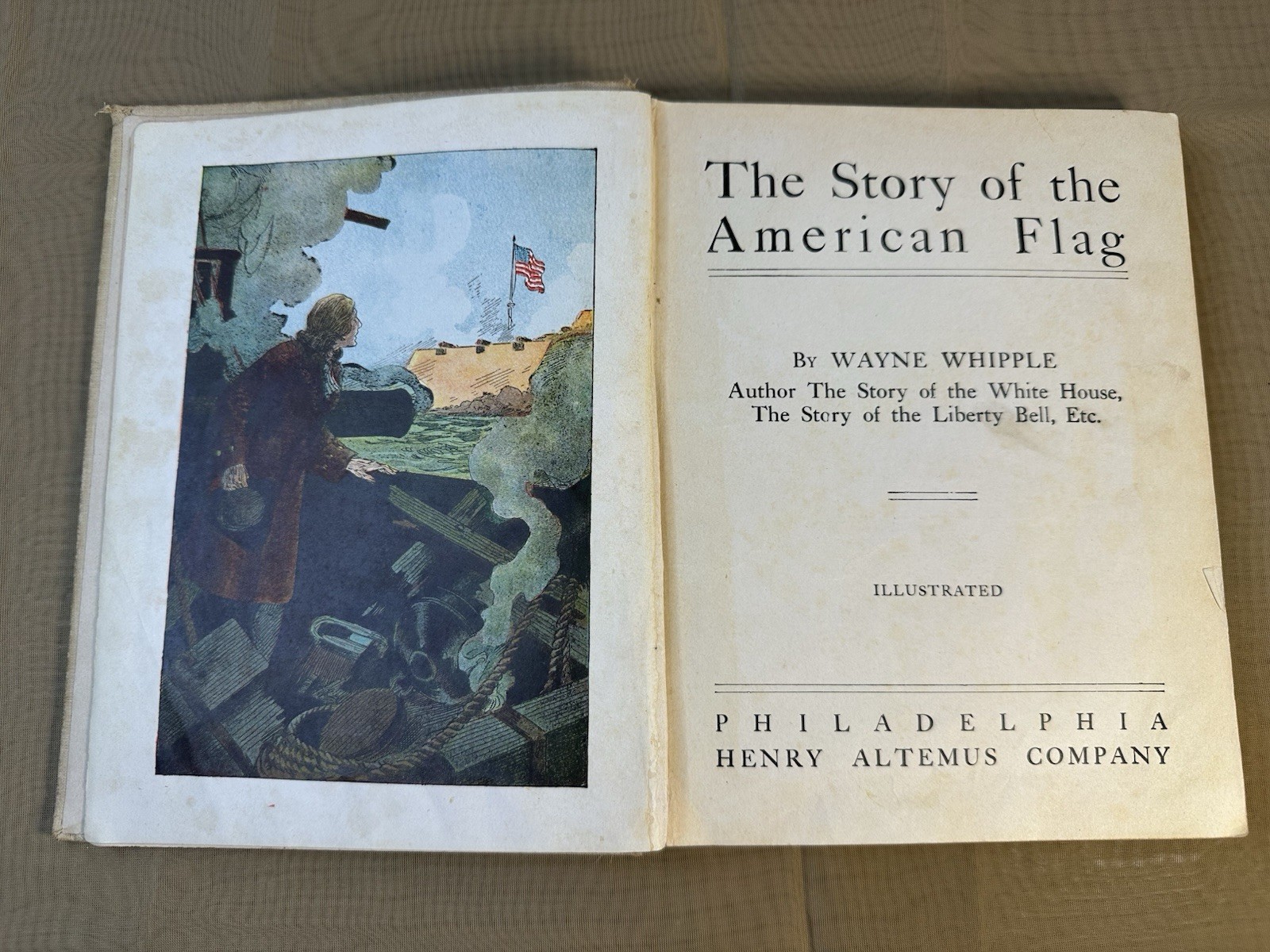 The Story of the American Flag (1910 Edition) by Wayne Whipple