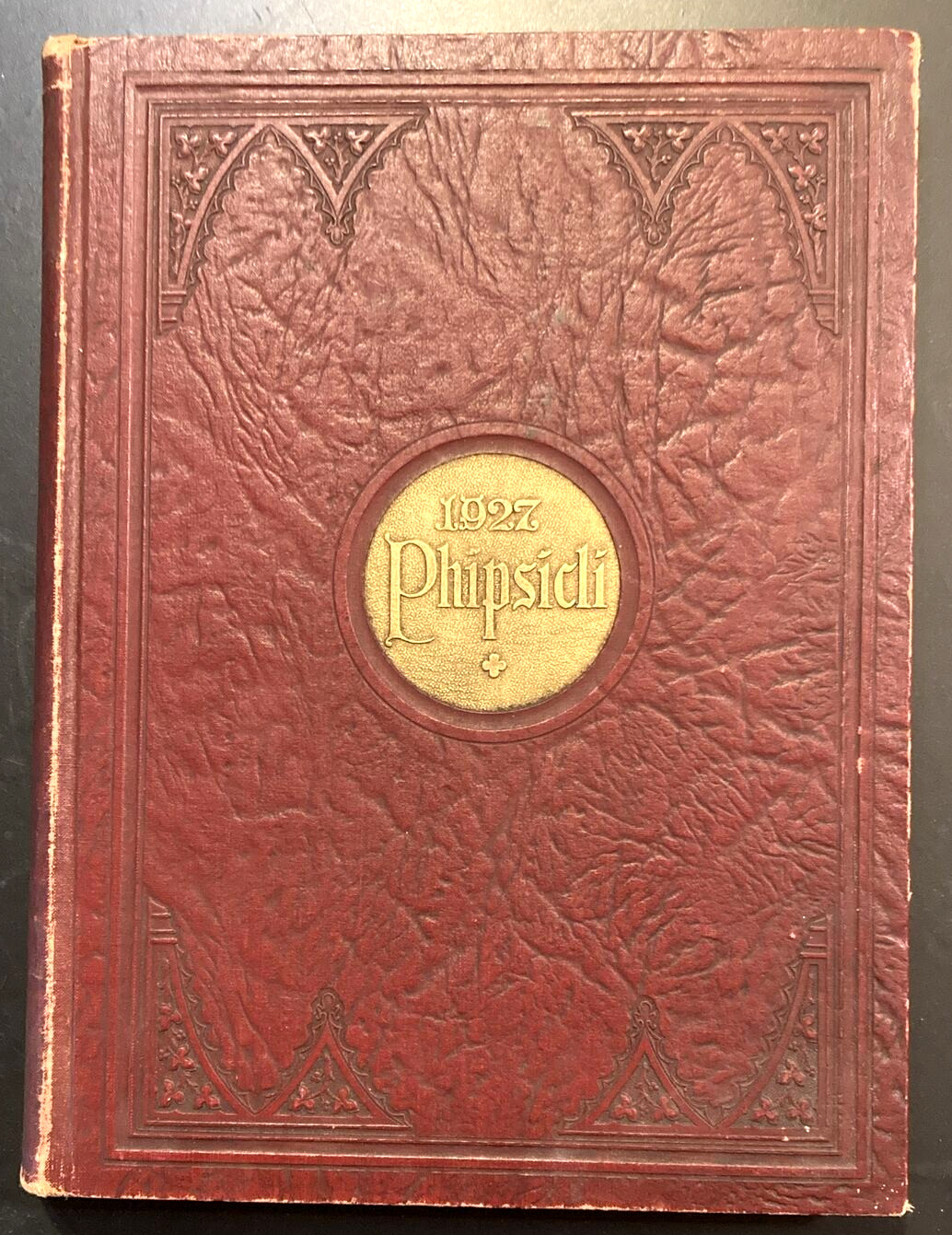 Elon College University 1927 Phipsicli Yearbook North Carolina