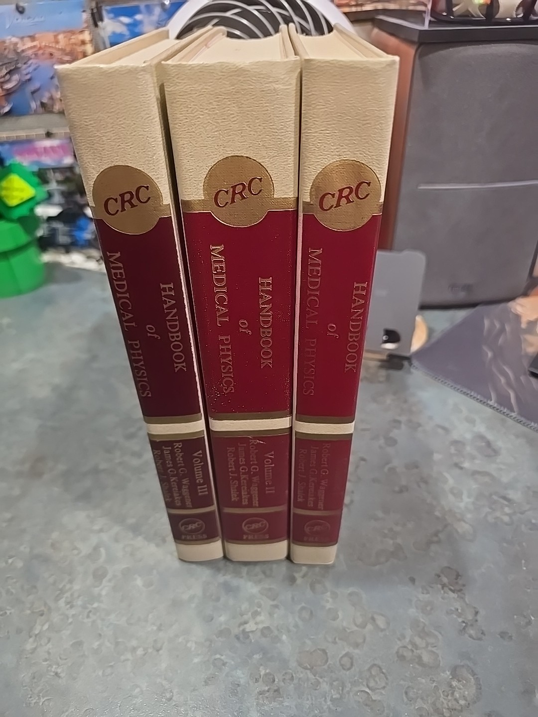 CRC Handbook of Medical Physics – Complete 3-Volume Set – Rare