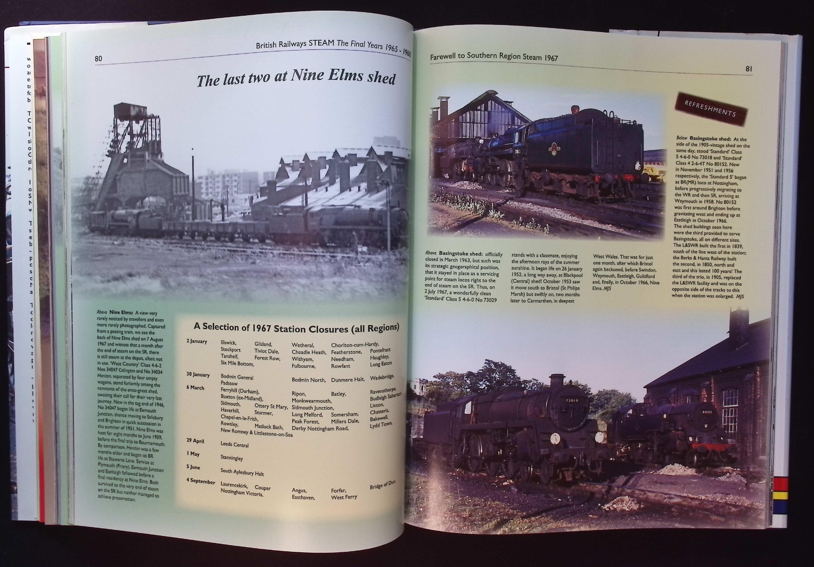 British Railways STEAM – The Final Years 1965-1968, J. Stretton & P. Townsend