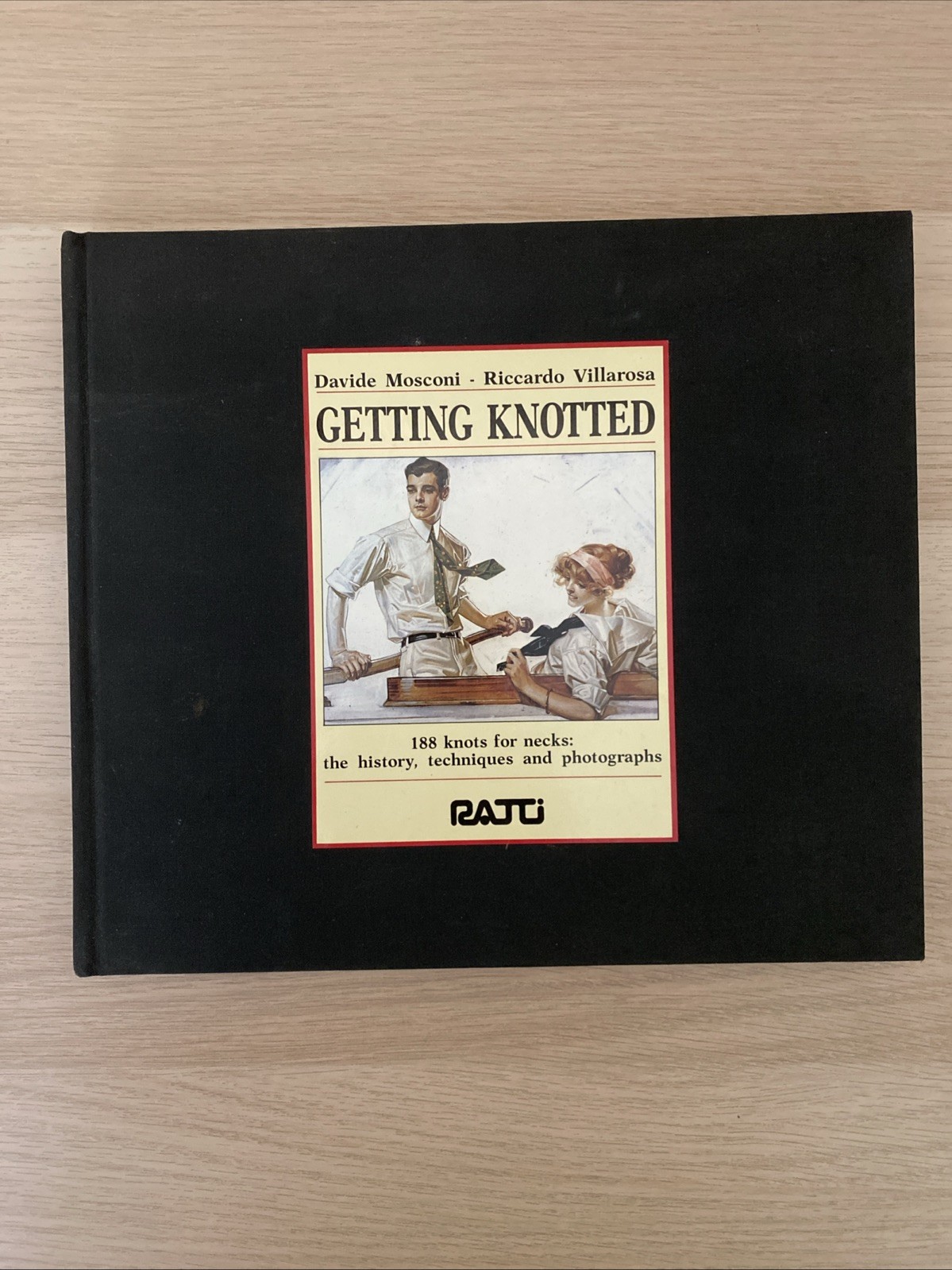 Getting Knotted by Davide Mosconi 1985 Milan Italy Hardcover Cloth
