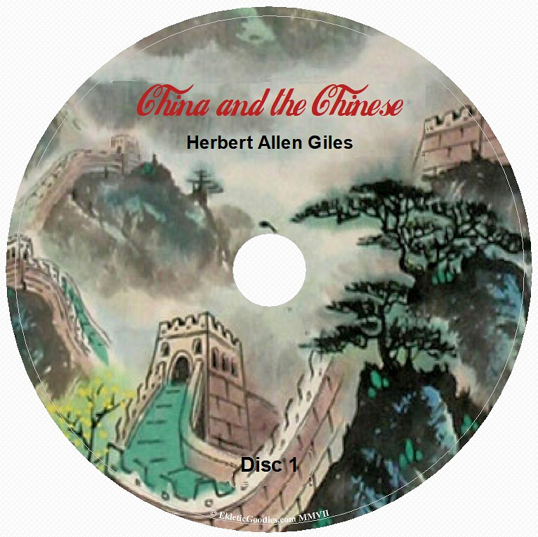 China and the Chinese by Herbert Allen Giles 6 Audio CD Unabridged English