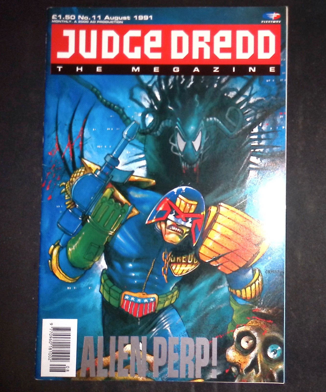 Judge Dredd Megazine #11 August 1991 2000AD VF+