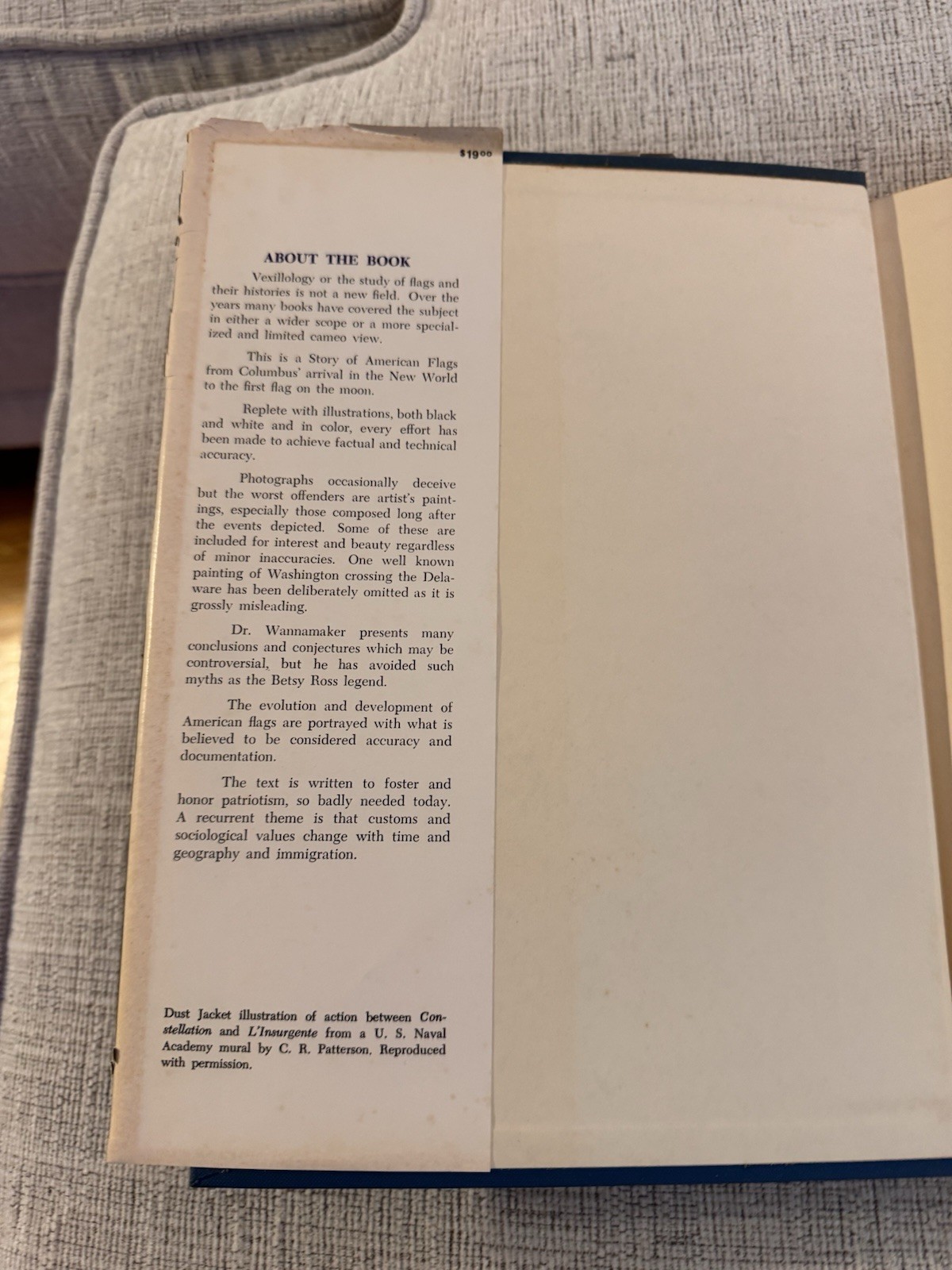 Story of American Flags 1971 W.W. Wannamaker HC w/ Dust Jacket