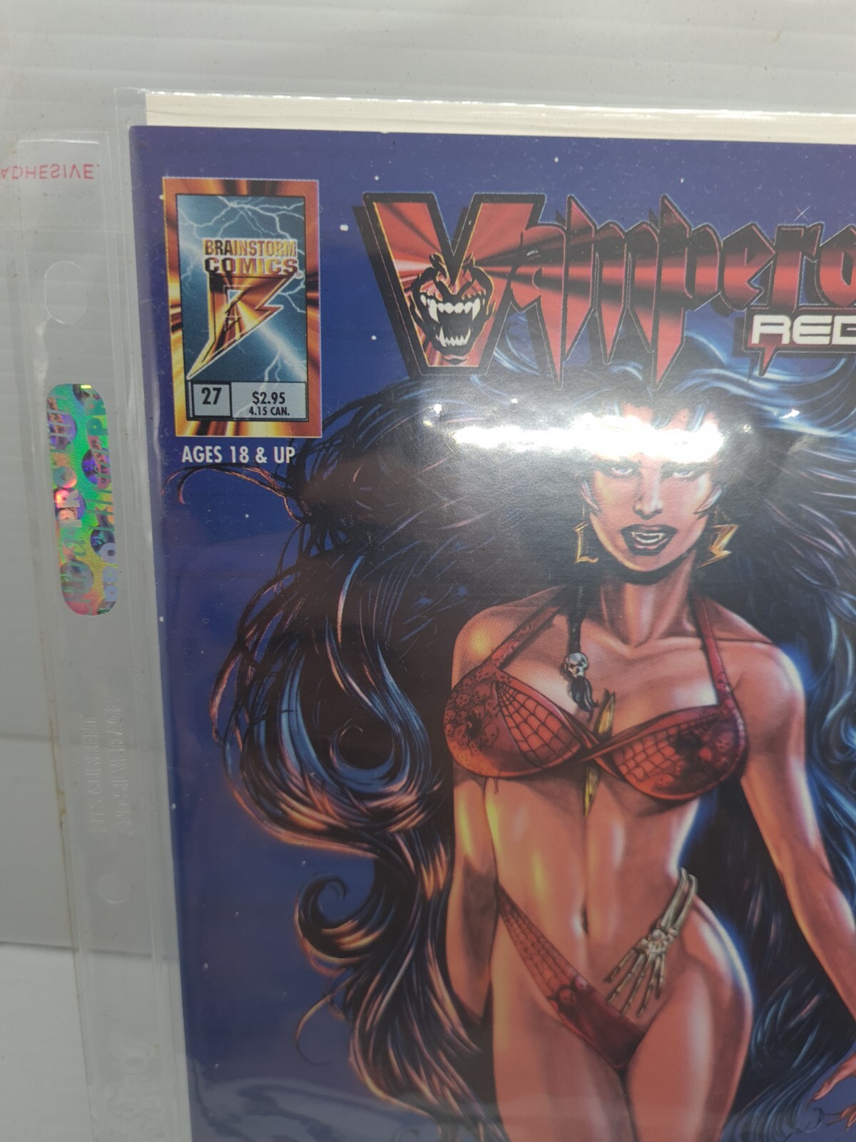 Vamperotica Red Reign #27 Brainstorm Comics 1997 Luxura Very Good Condition Rare