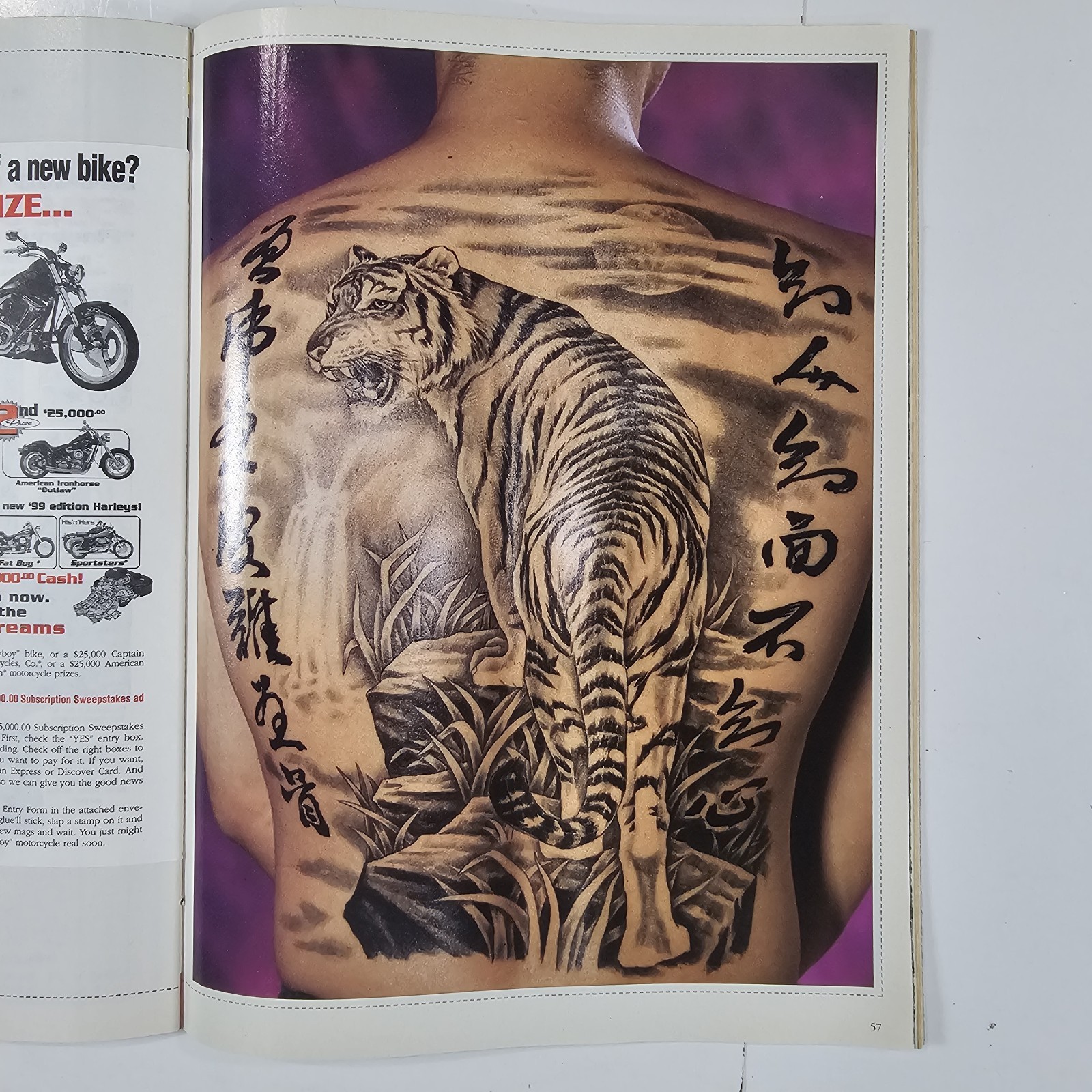 Vintage 1990s Lot Of 3 Tattoo Magazines Issue #116-118