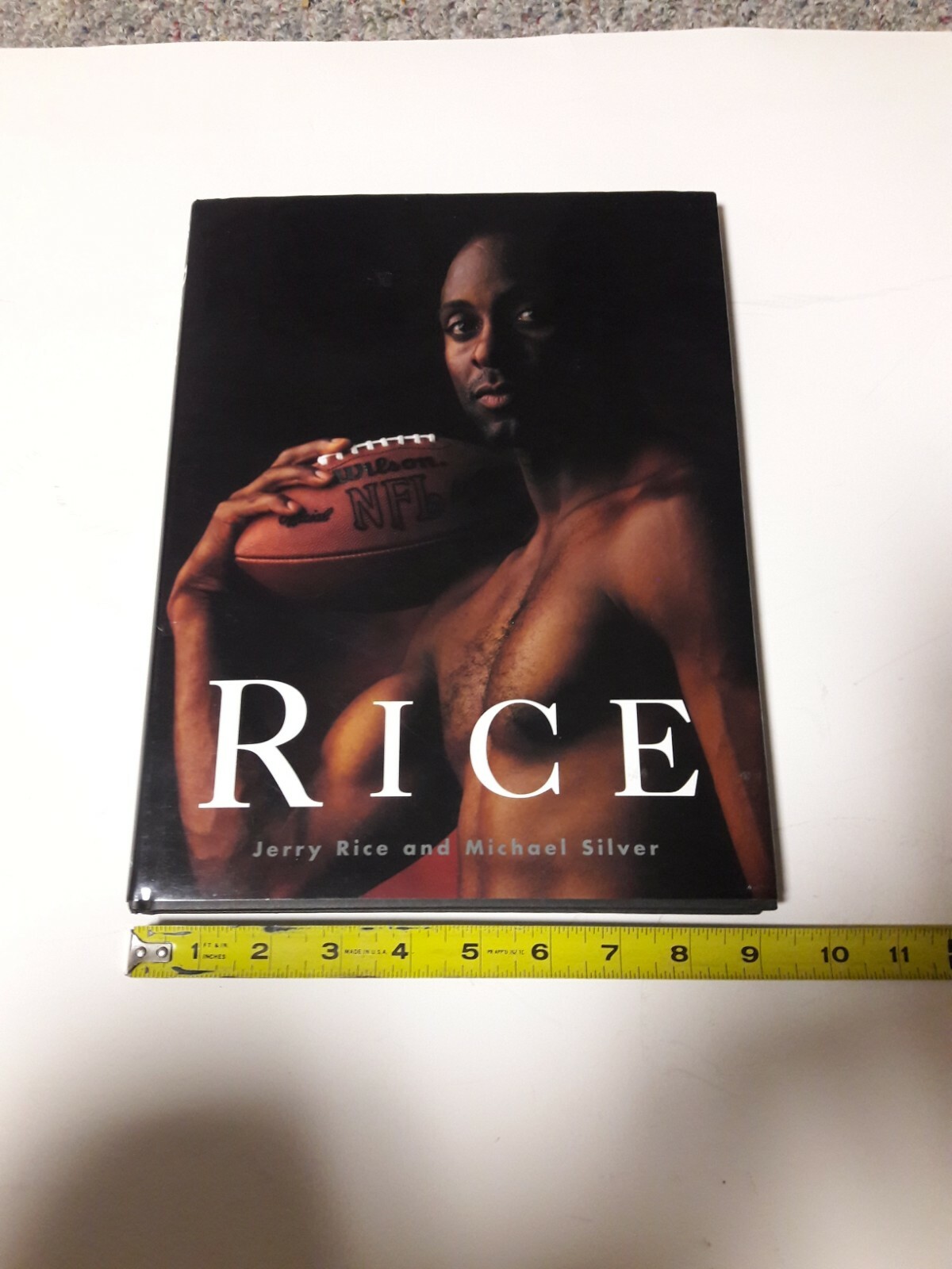Rice By Jerry Rice And Michael Silver 1996 St Martin’s Griffin NFL 49ers. HCover
