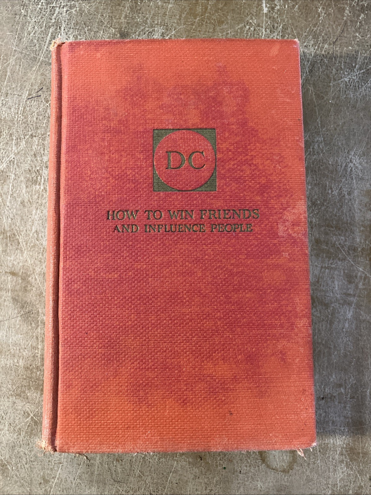 How to Win Friends and Influence People Dale Carnegie HC Book 29th 1937