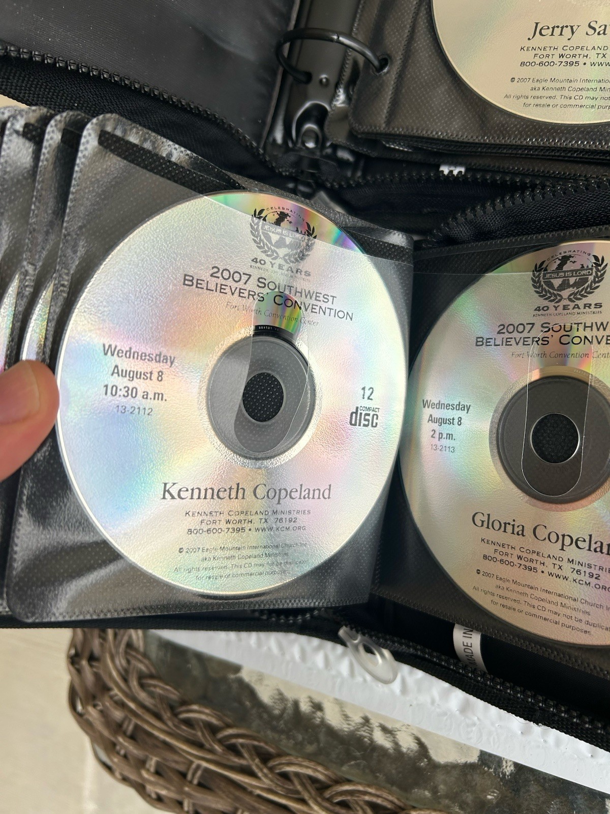2007 (August 6-11) SOUTHWEST Believers’ Convention (26 Audio CD’S PART 1 + 2)