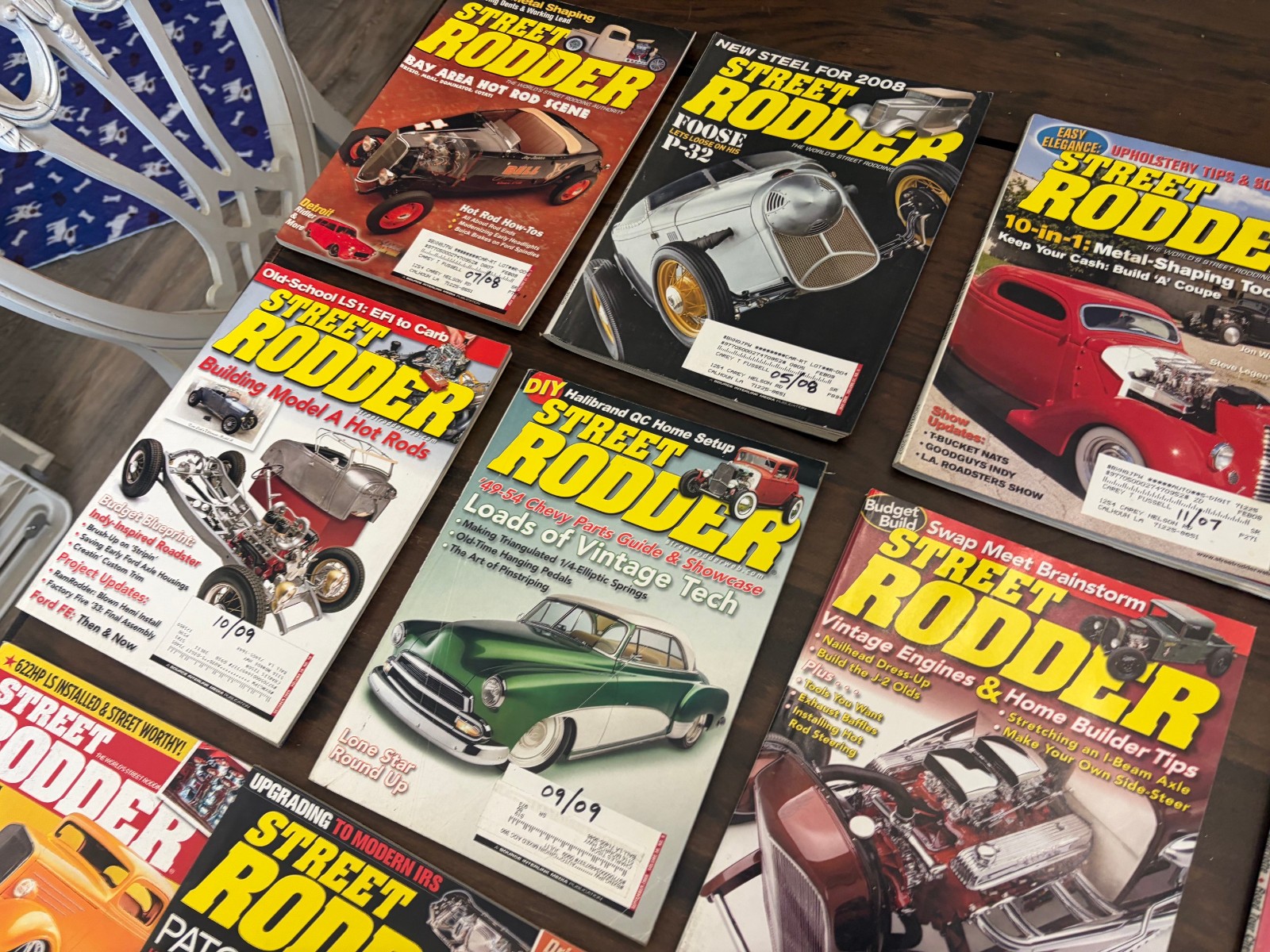 Lot of 16 Street Rodder Magazines 2004 2007 2008 2009 2010 2011 2012 2013 2014