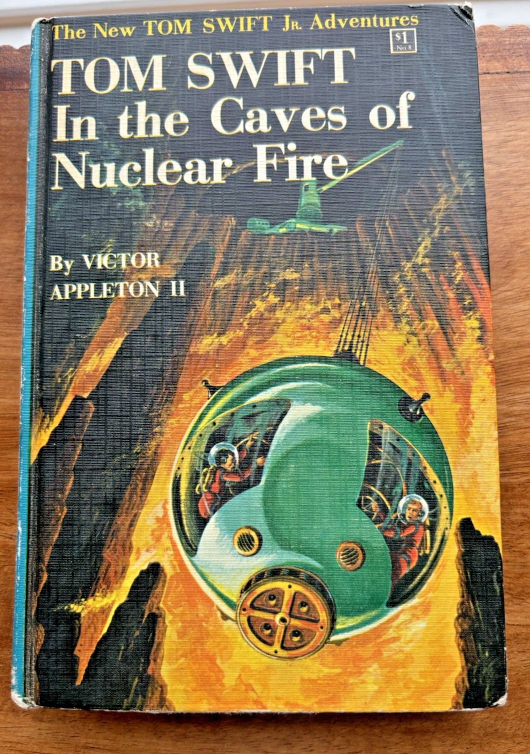 Tom Swift #8 In the Caves of Nuclear Fire, Victor Appleton, 1956 Edition Hardcov