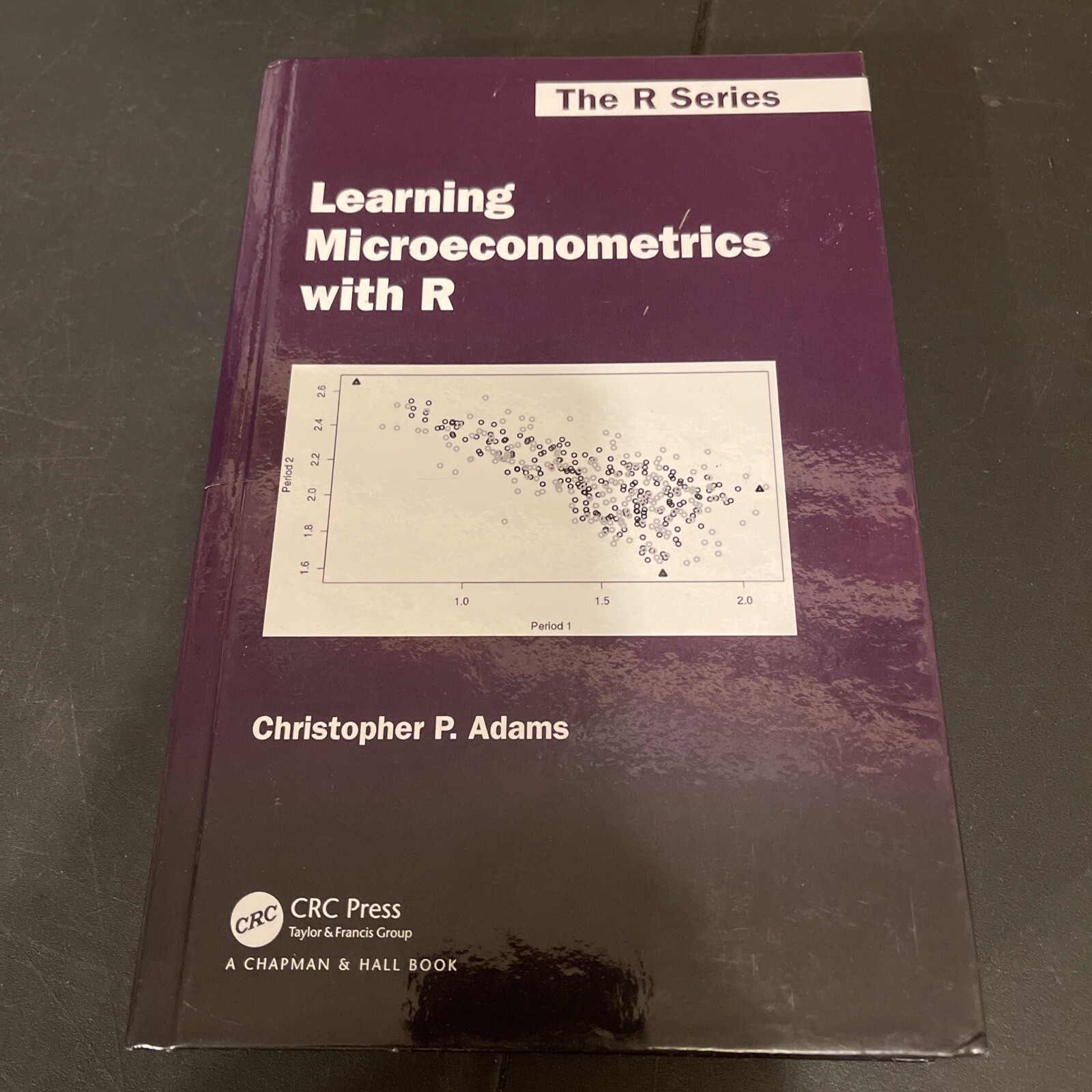 Learning Microeconometrics with R by Christopher P. Adams Hardcover Book