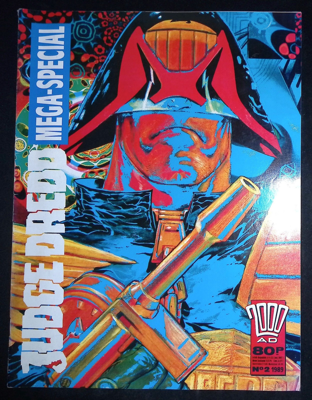Judge Dredd Mega-Special #2 Special 1989 2000ad VF-