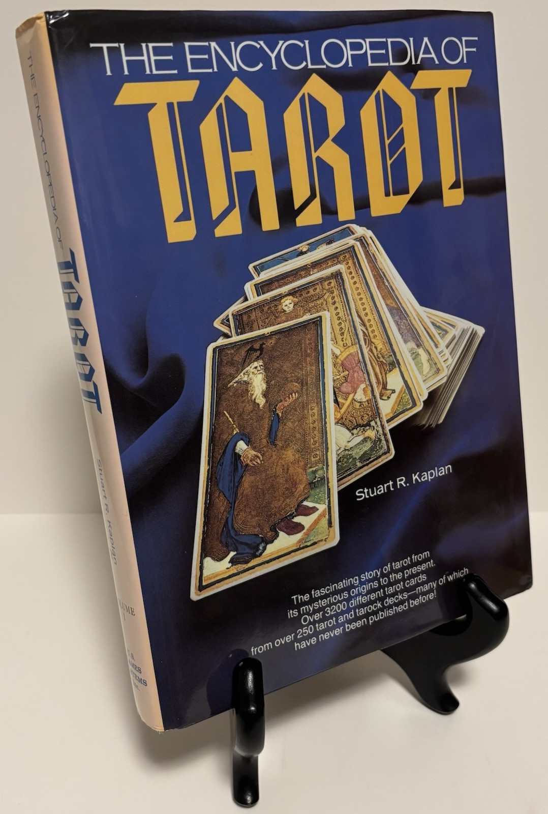 Stewart Kaplan Encyclopedia Of Tarot Volume 1 Hardcover Book Occult Astrology