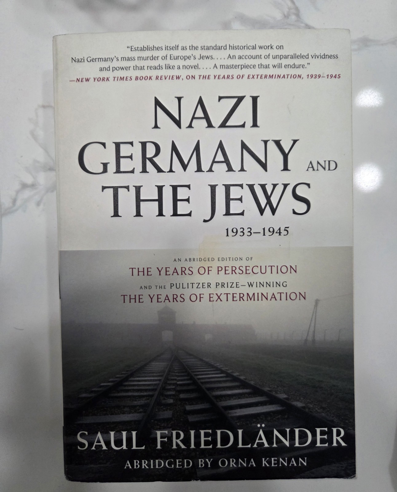 Nazi Germany and the Jews, 1933-1945 – Paperback By Friedländer & Kenan