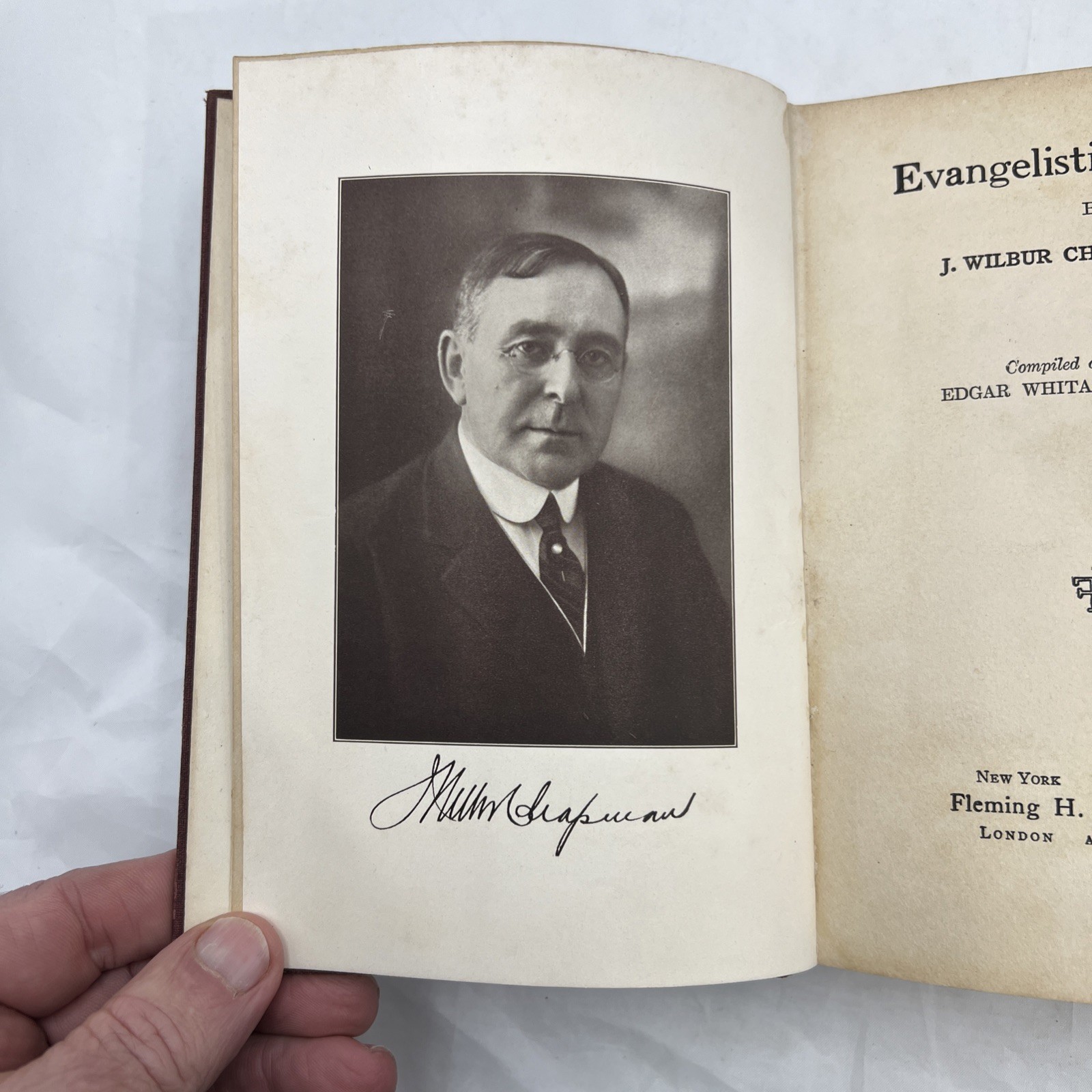 Evangelistic Sermons by J. Wilbur Chapman HB/no DJ 1922