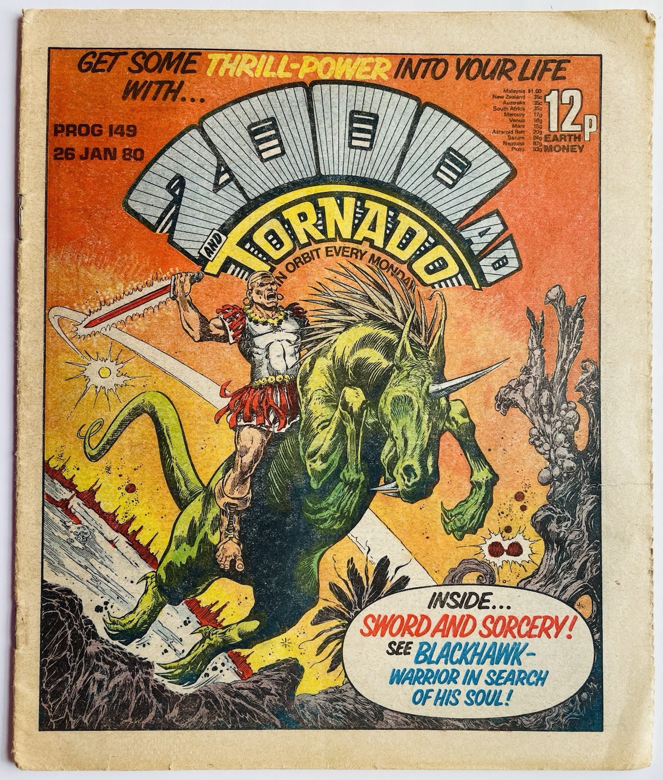 2000ad Prog 149 (1980) 1st Appearance of Judge Death