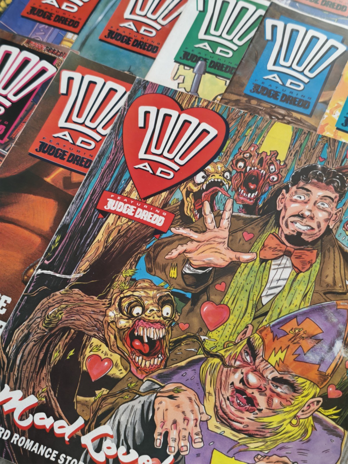 2000AD Comics Job Lot 701 – 750 COMPLETE Run 49 Issues Judge Dredd 1990 1991